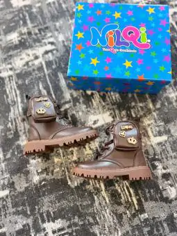Bota Infantil Menina Nilqi CAFÉ
