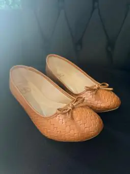 Sapatilha Napa Caramelo