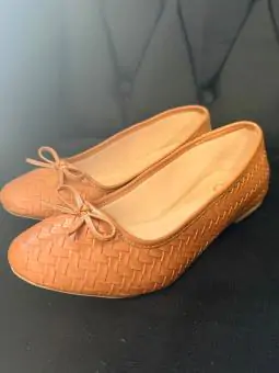 Sapatilha Napa Caramelo - Código 76